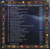 Inhaltsverzeichnis CD Meereswind